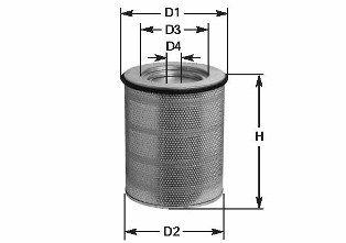 CLEAN FILTERS Воздушный фильтр MA1419